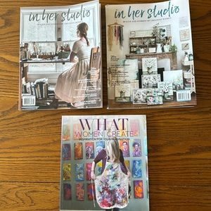 In Her Studio and What Women Create Magazines 2021 2022